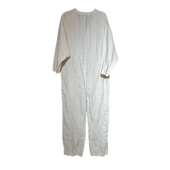 Ilana Kohn Mabel Coverall White Casual Jumpsuit Relaxed Fit XS - Picture 3 of 4